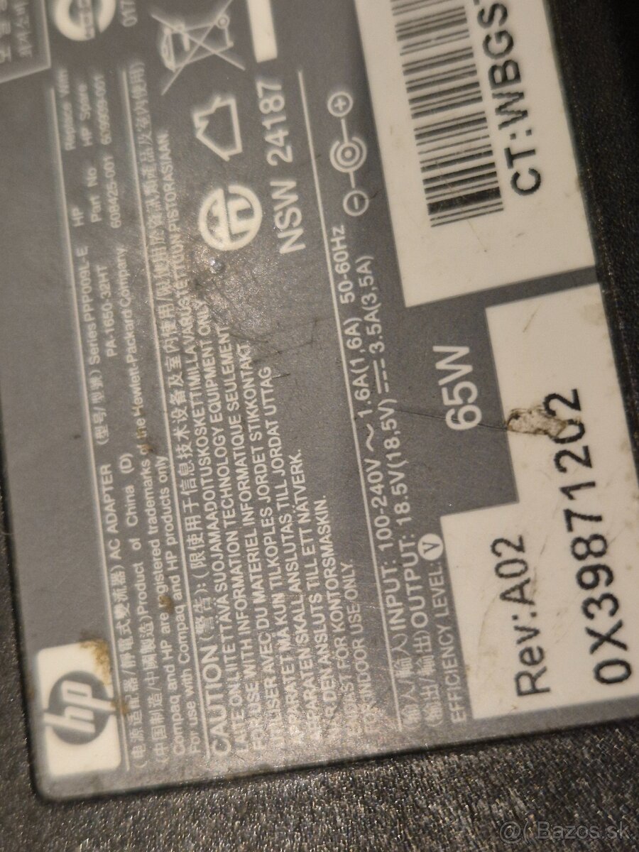 NABÍJAČKA NA NOTEBOOK LENOVO SONY HP HIPRO ACER ASUS - 2