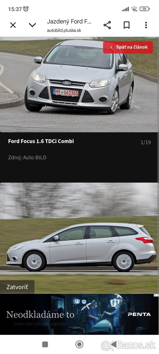 Ford Focus Opel Astra - 2