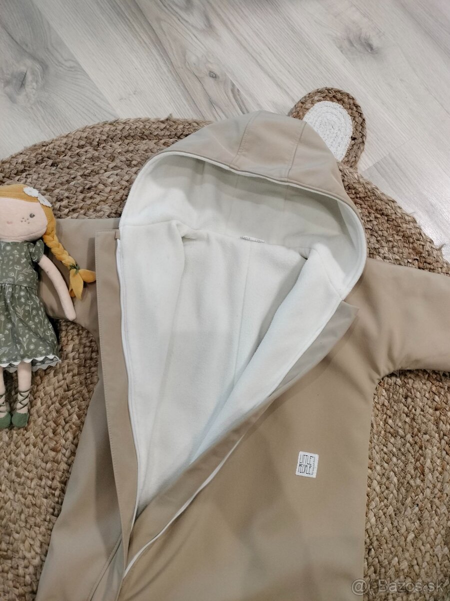 PREDANÝ - Little people_Softshellový zimný overal_110/116 - 2