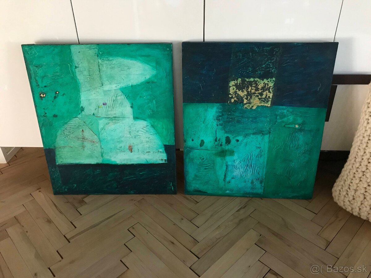 Sona Mrazova Diptych V66xš58cm - 2