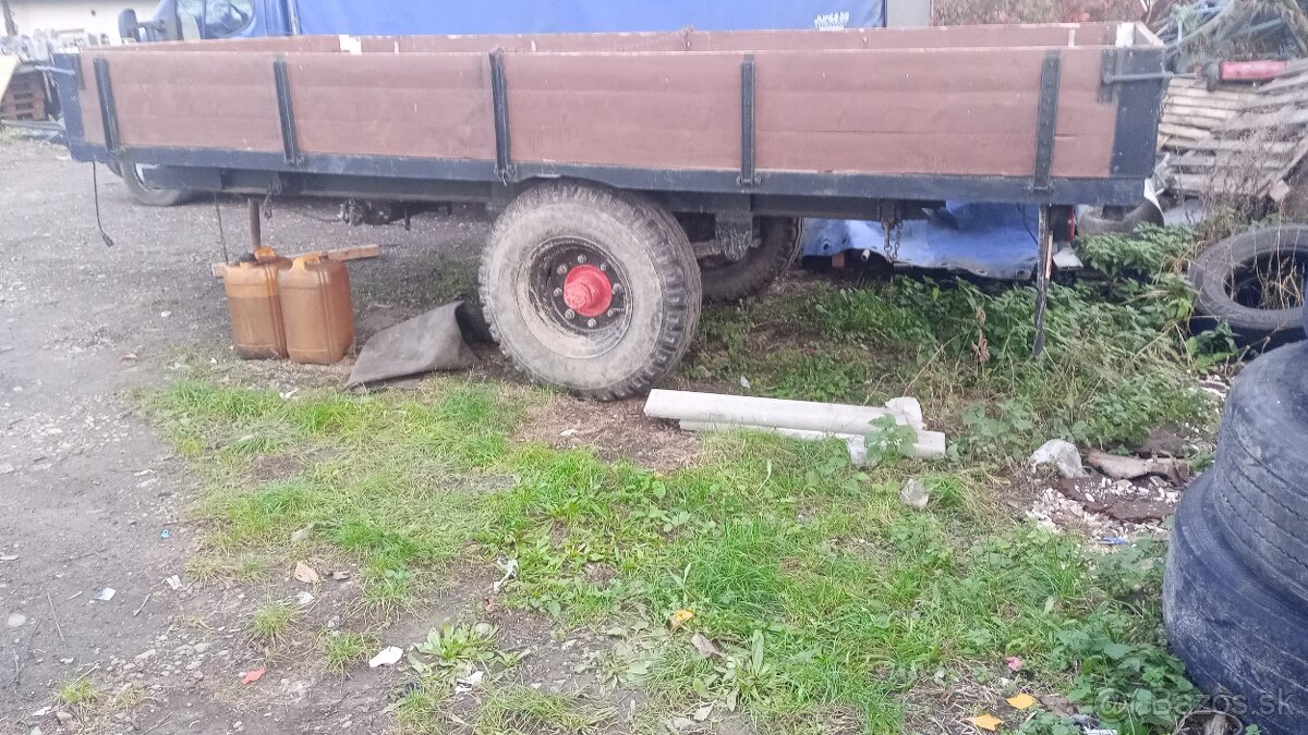 Predám vlečku 9t jedno napravová - 2