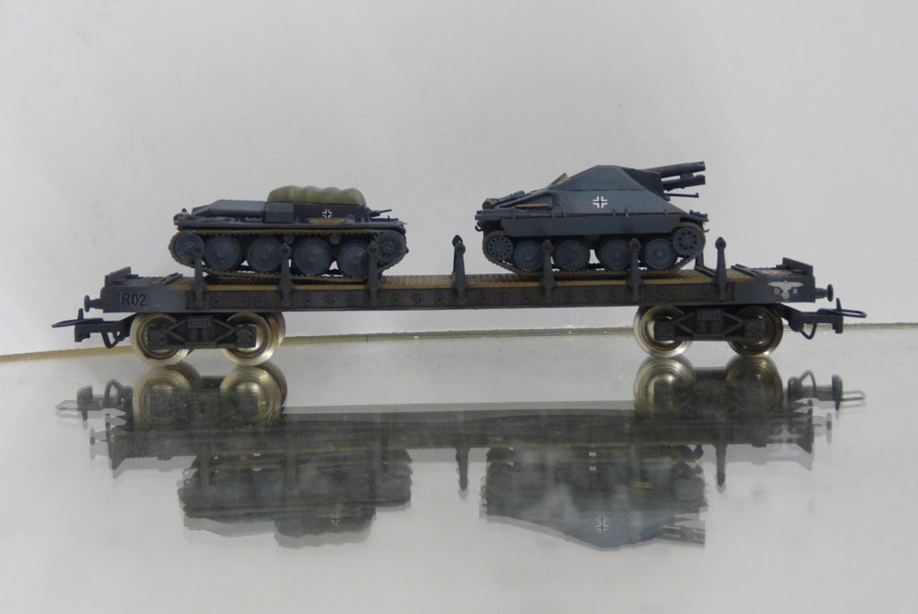 nemecky vojensky vlak H0 - 2