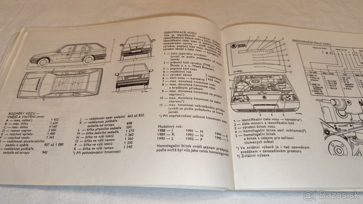 Škoda FORMAN ( Favorit kombi ) - návod k obsluze a údržbě - 2