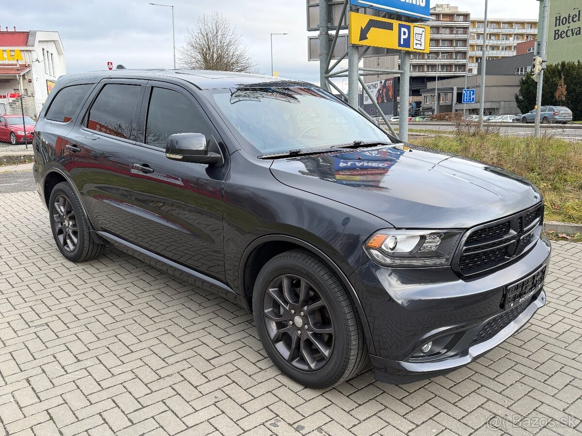 Dodge Durango R/T 5.7 V8 HEMI—2016–4x4–kůže—117.000km— - 2