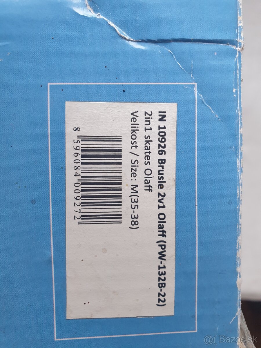 2 v 1 nastaviteľné korčule - ľad, inline - 2