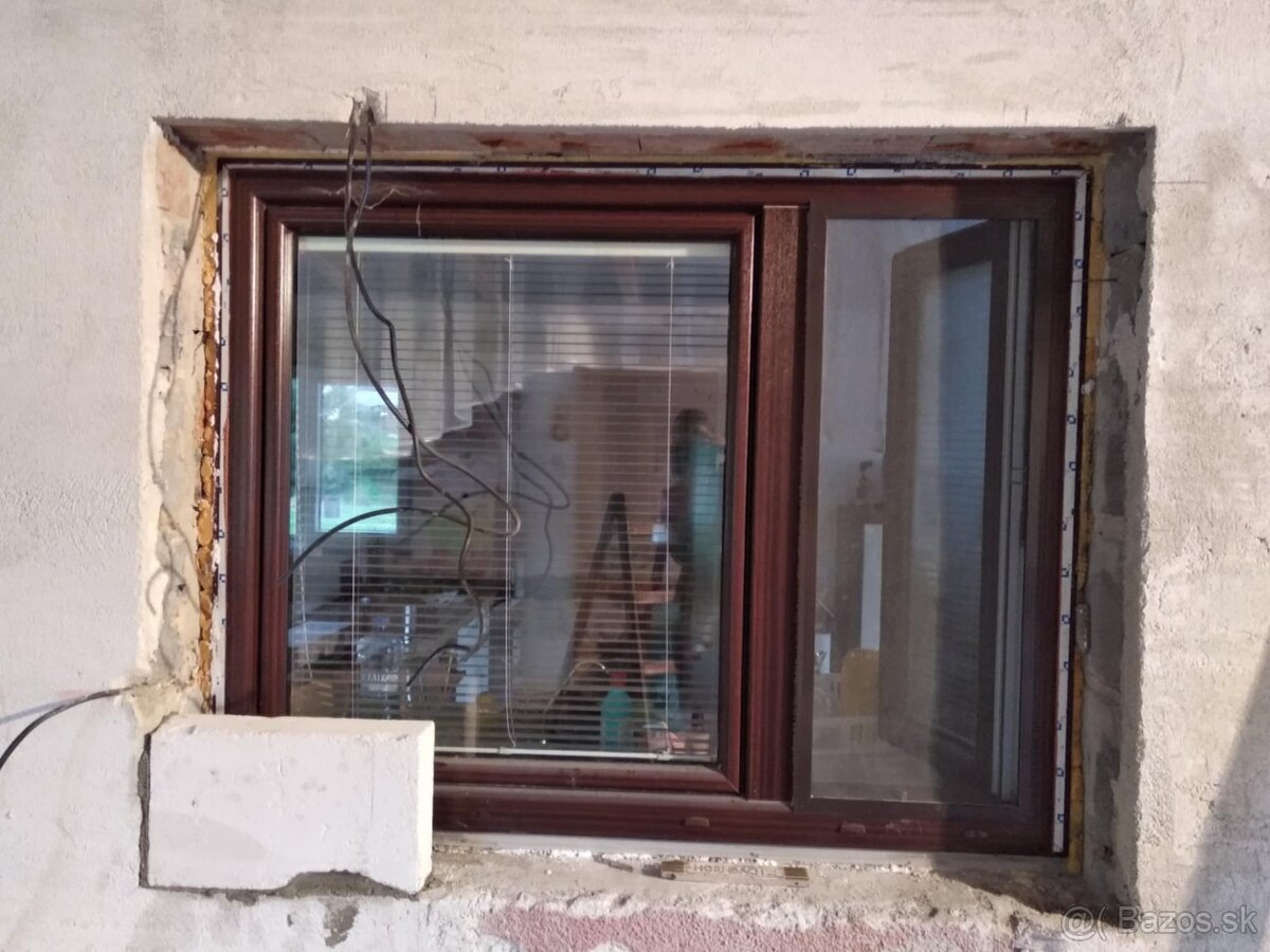 Plastove okno + parapt - 2