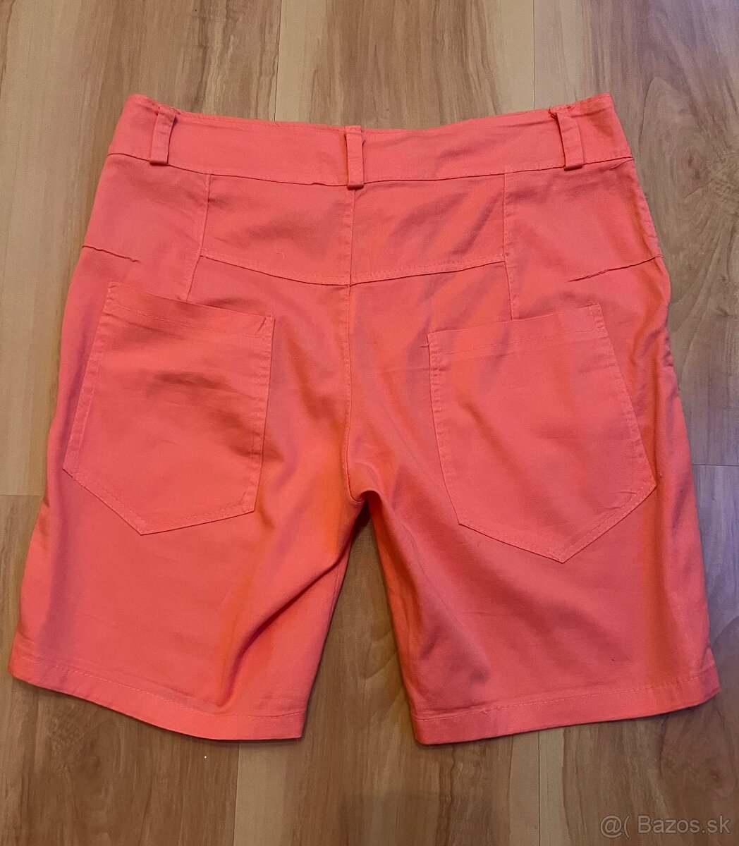 Letné oranžové šortky, XS - 2