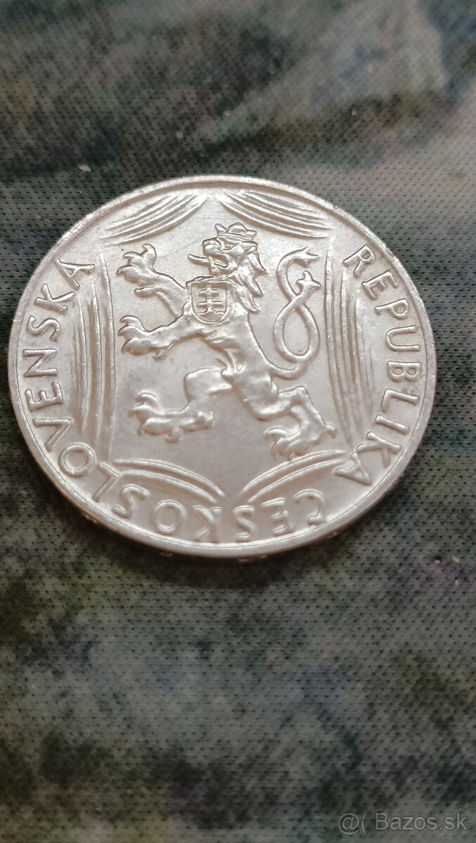 100 koruna 1948 - 30.výročie Ag - 2