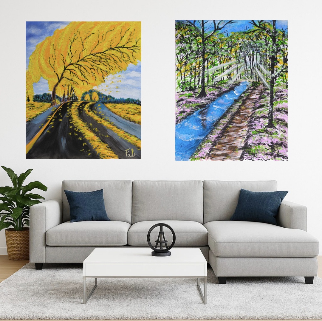 Akrylové obrazy - 2