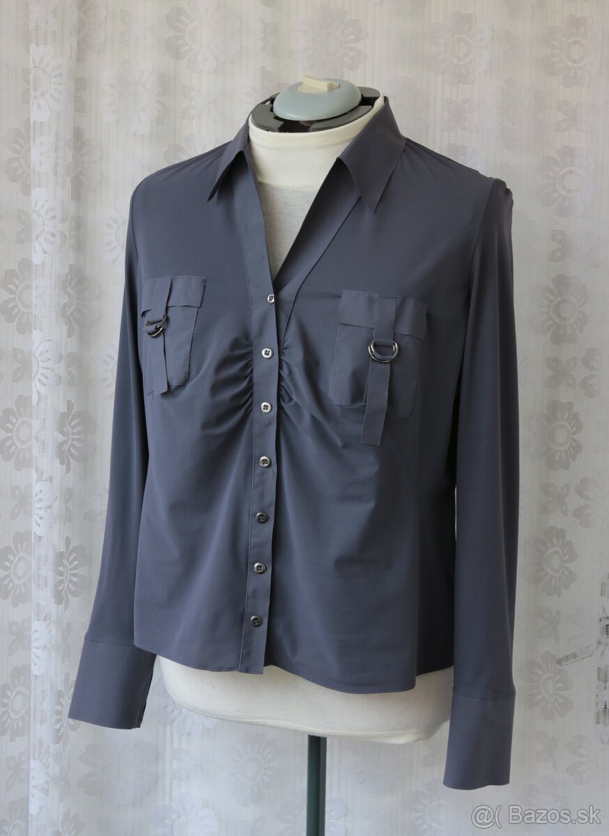 Neuveriteľne elastická košeľa Marks&Spencer veľ.48 - 2