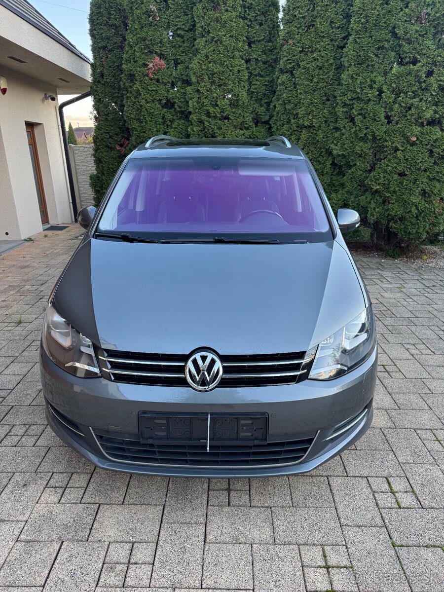 Vw Sharan 2.0TDI 130kw DSG 7miestne+Panorama+Led - 2