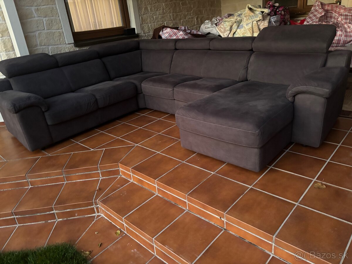 rohova sedačka s otomanom - 2