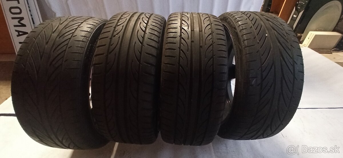Hliníkové disky ,letné pneumatiky 205/40 R17 ZR 84W 5x100 - 2
