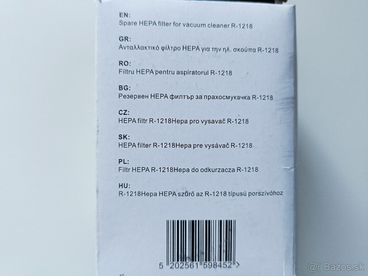 filtre do vysávača Rohnson - 2