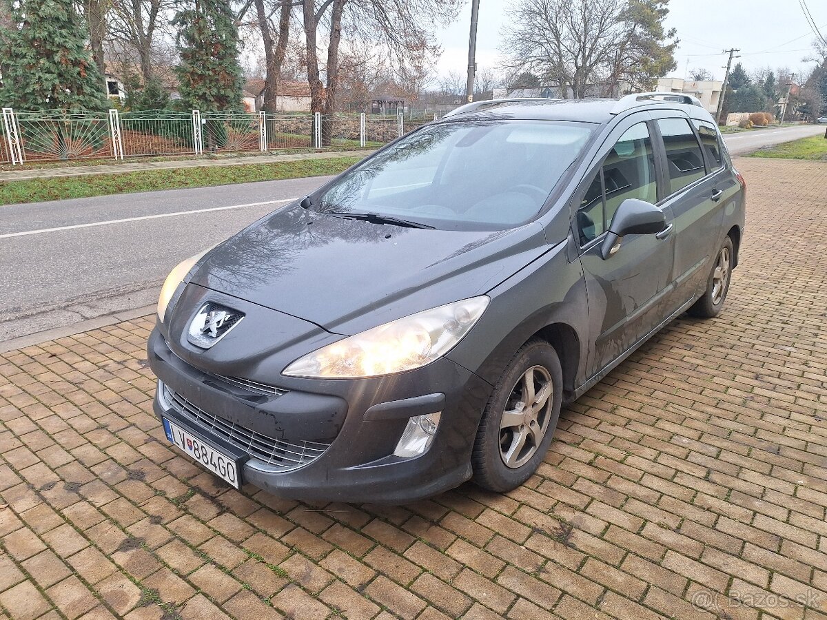 PEUGEOT 308 SW 1,6 BENZÍN AUTOMAT NOVÁ STK,EK 12/2027 - 2