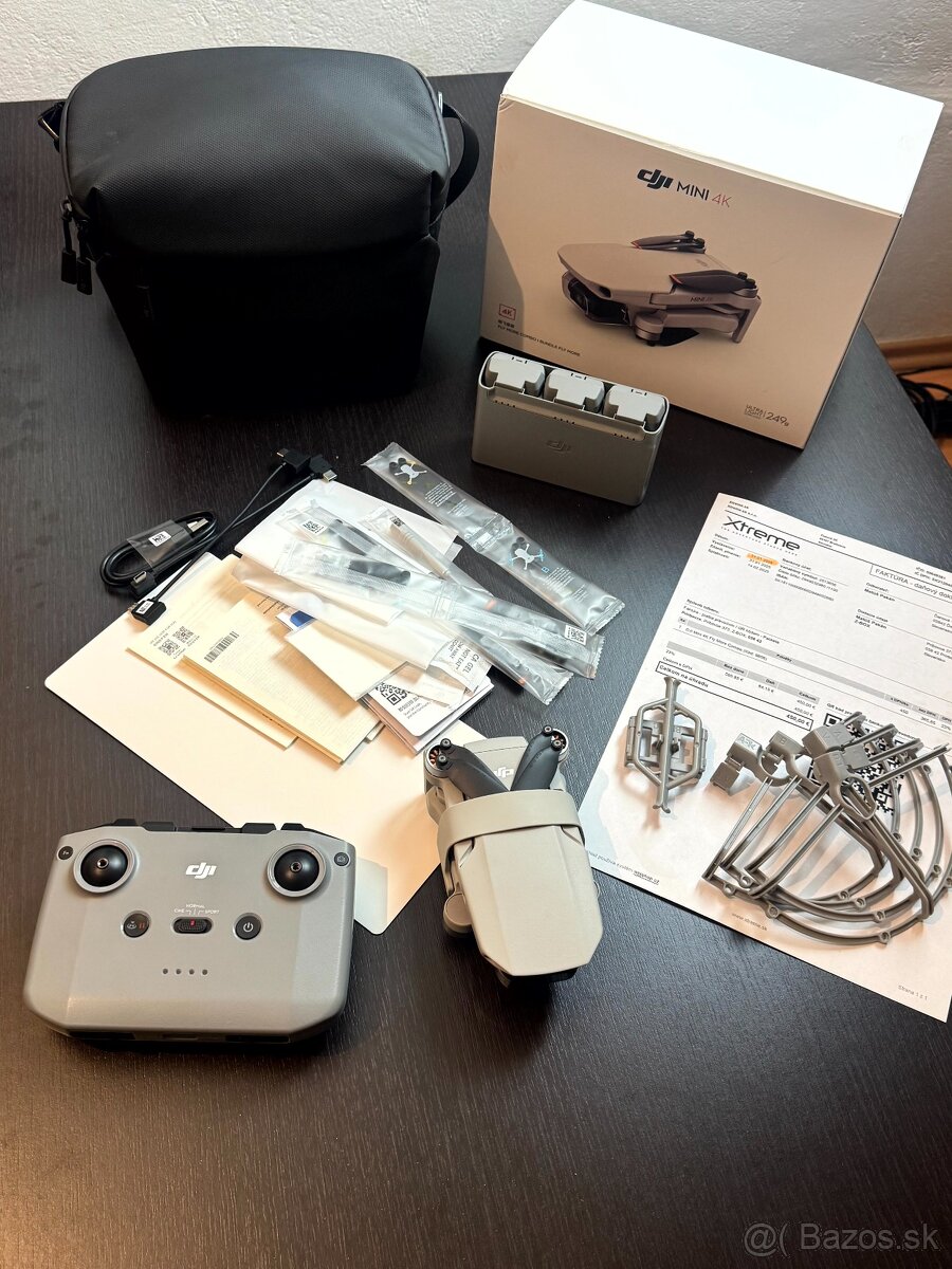 DJI Mini 4K Fly More Combo v záruke + veci navyše - 2