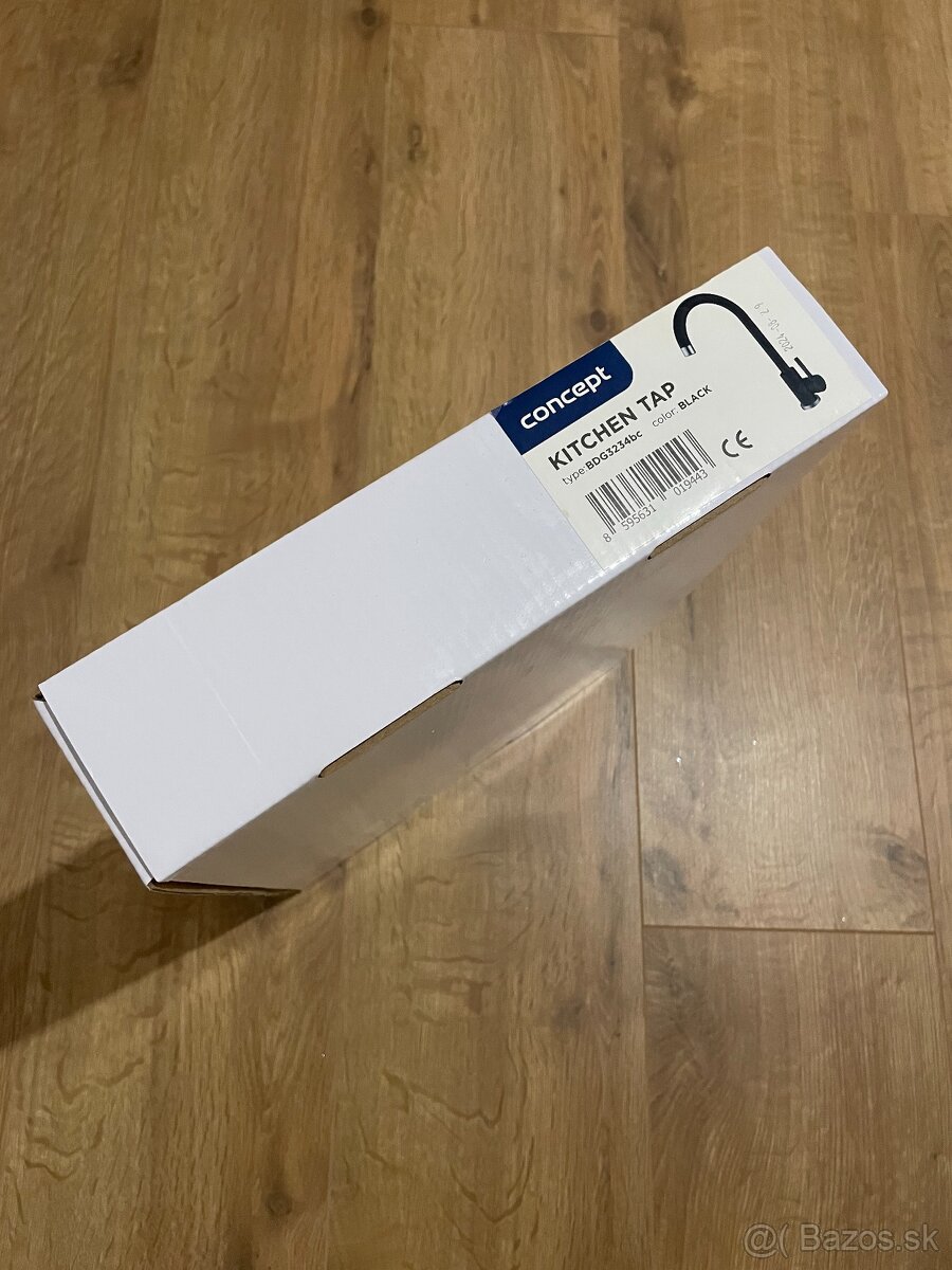 Matná čierna drezová batéria Concept - 2