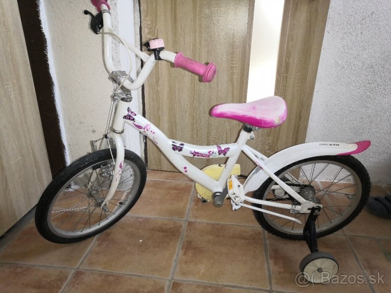 Detský dievčenský bicykel a kolobežka - 2
