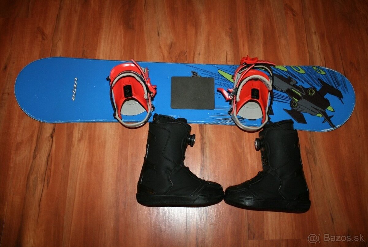 detský snowboard Elan 120cm , head boa system - 2