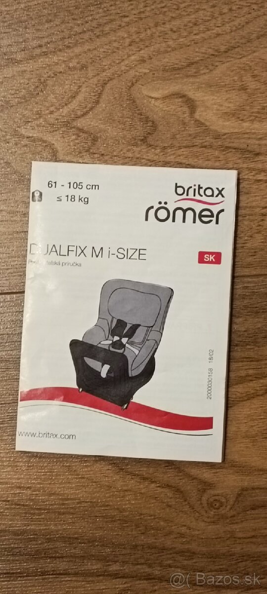 Britax Römer Dualfix M i-Size Black Ash - 2