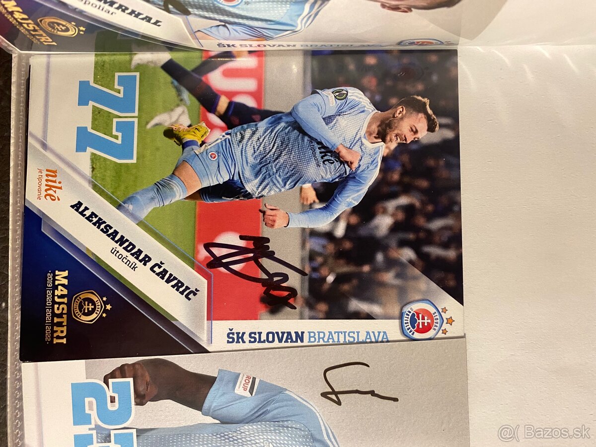 Predám podpísané karty od týchto hráčov - 2