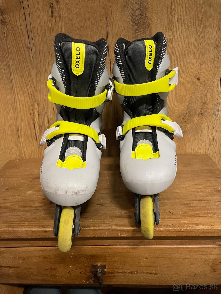 Predám detské kolieskové korčule OXELO - 2