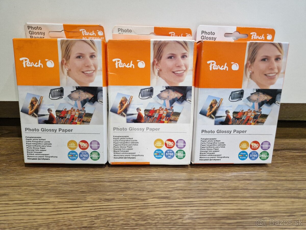 Photo papier Peach - 2