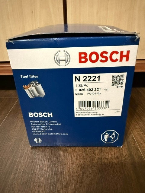 BOSCH Palivový filter F 026 402 221 - 2