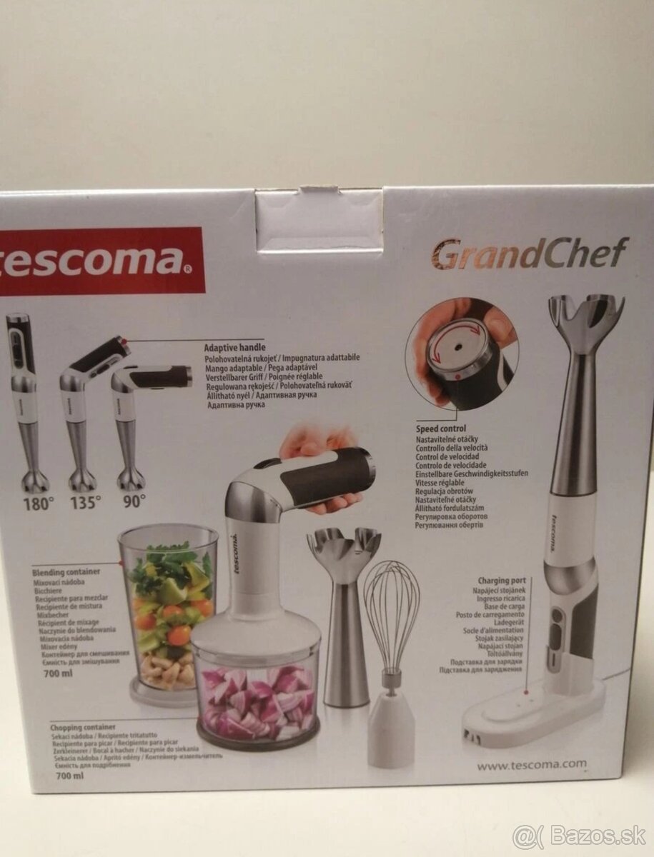 Tescoma Akumulátorový tyčový mixér GrandCHEF, s príslušenstv - 2