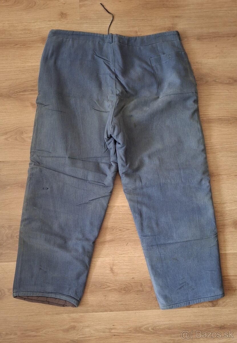 Predám zateplené "prešívané" nohavice - 2