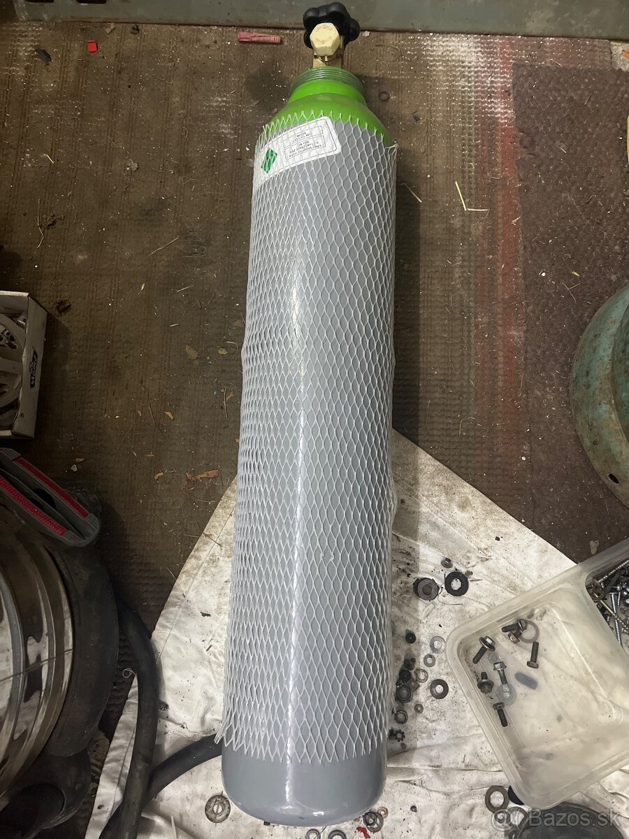 Argon mix nová plná fľaša 8l - 2