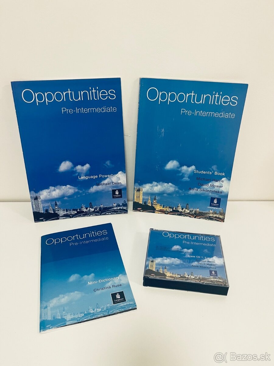 Opportunities sada knihy a CD - nové - 2