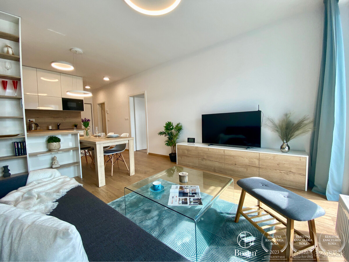 BOSEN | Prenájom 2 izbový byt s loggiou, Nuppu, Bratislava m - 2