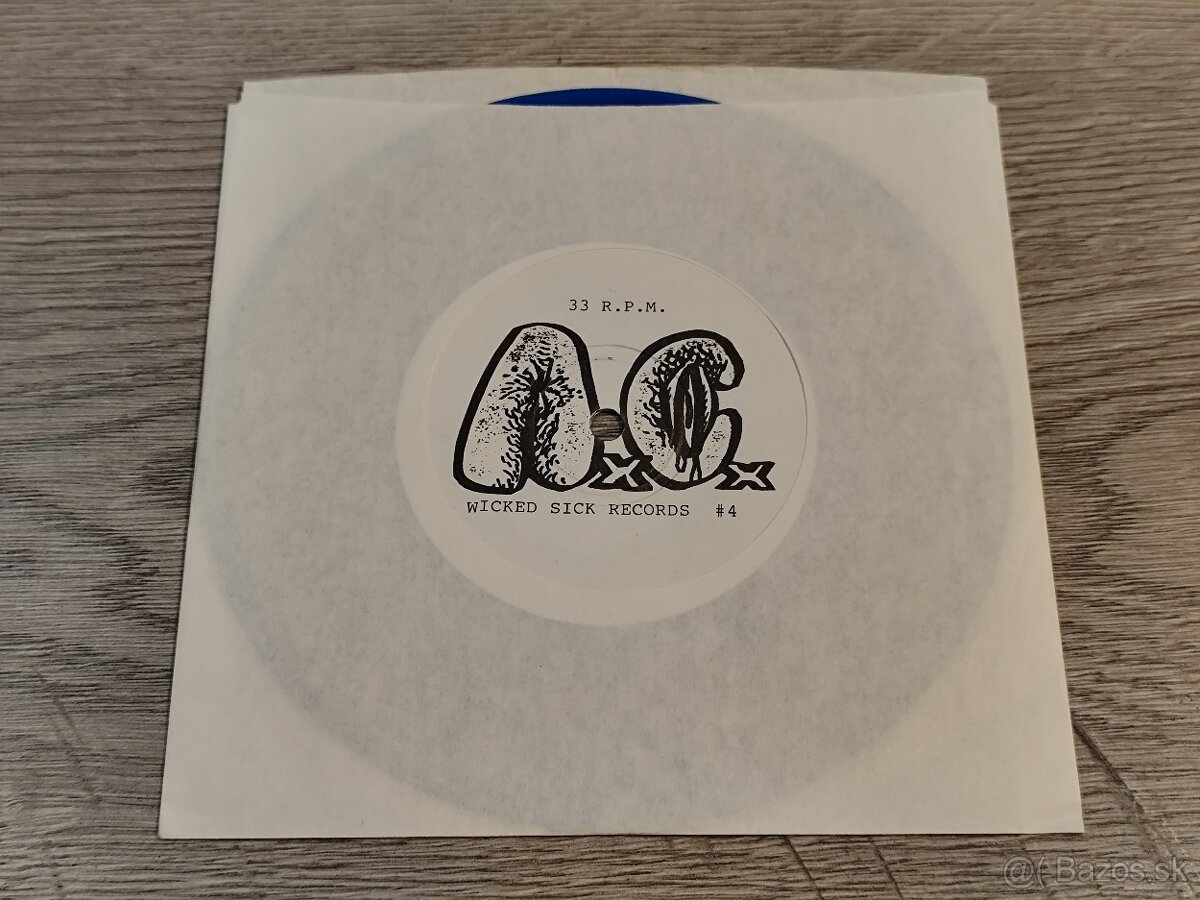 A.C. / MEAT SHITS - 1991 / 1996 split 7"EP -REPRESS- - 2