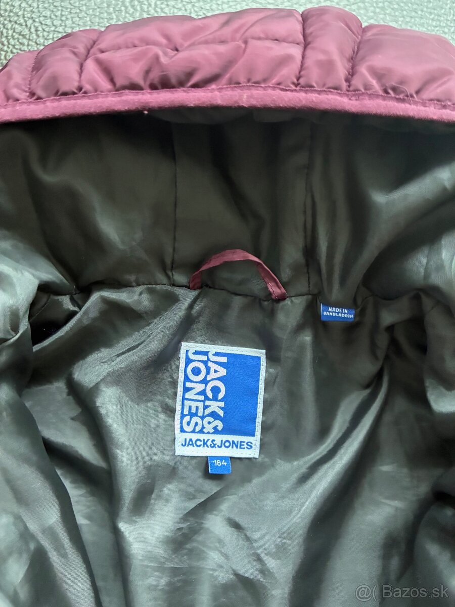 Chlapčenská prechodna puff bunda Jack&Jones vel. 164 - 2