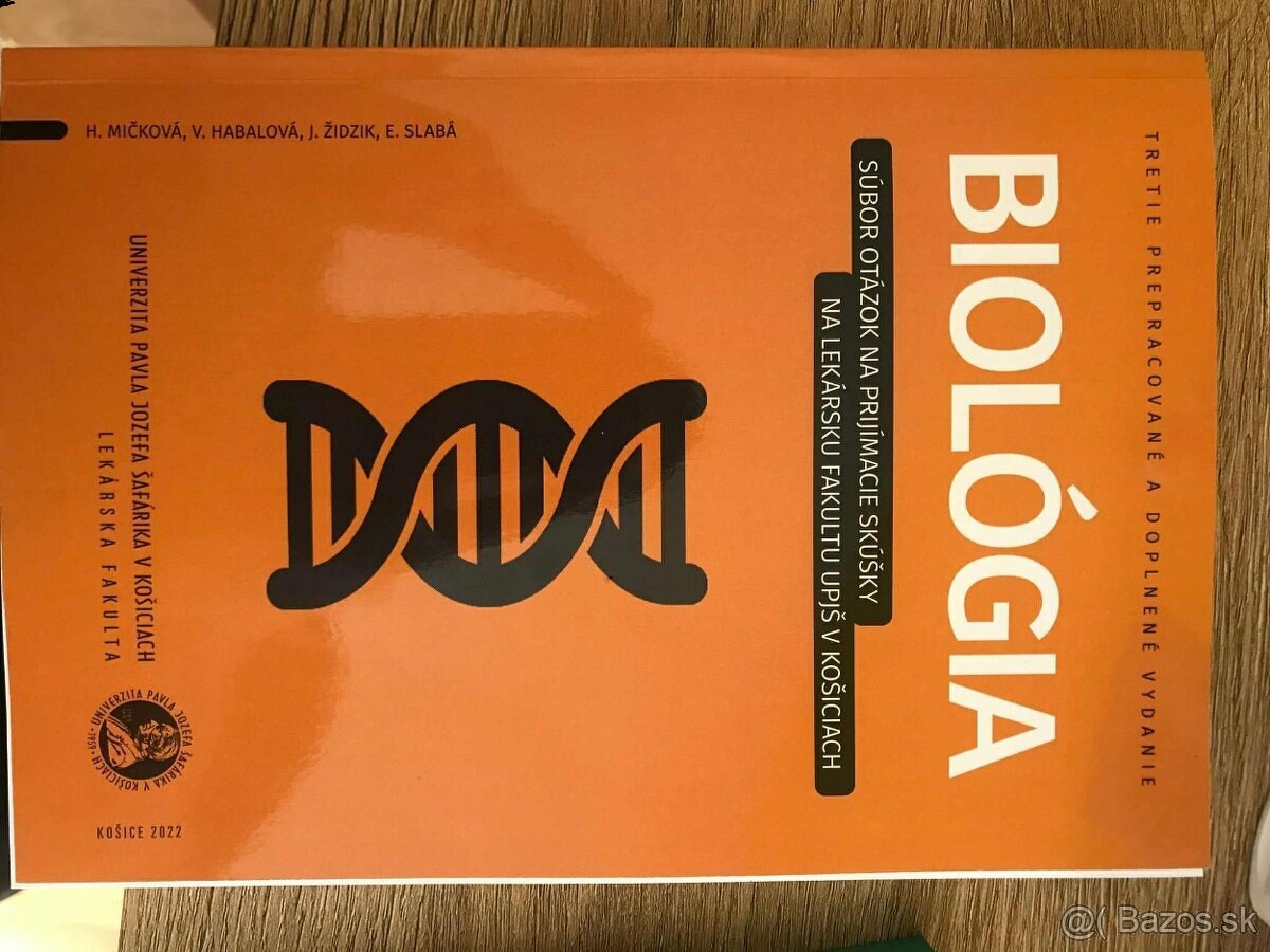 UPJŠ Košice - prijímacie skúšky- medicína - 2