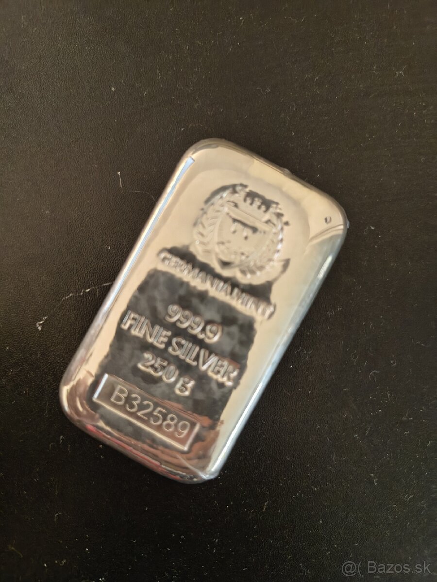 investičné strieborné tehličky - 2