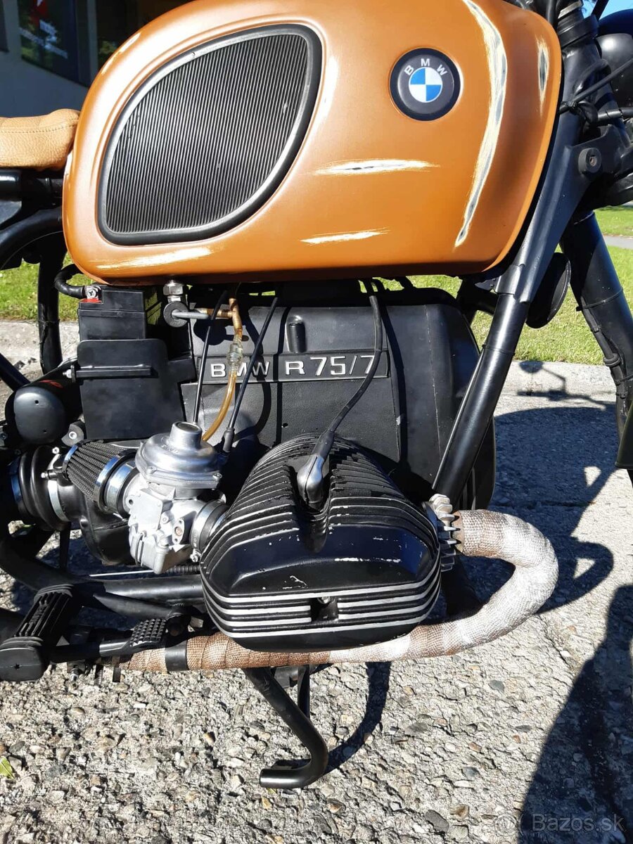 BMW R75/7 přestavba scrambler - 2