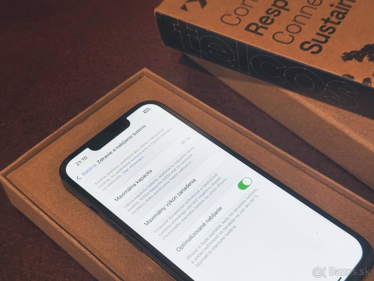 iphone 13 128GB 91% baterka - 2