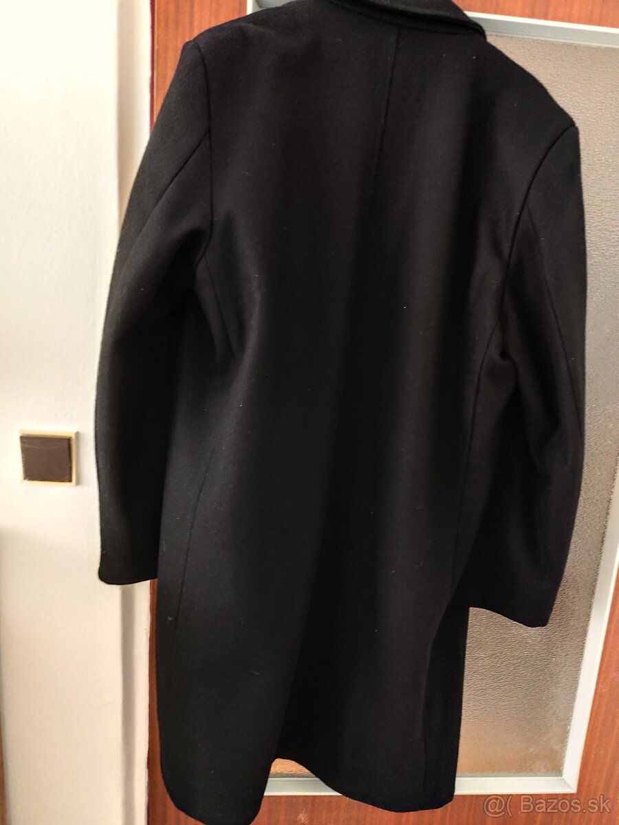 Pánsky čierny kabát - 2