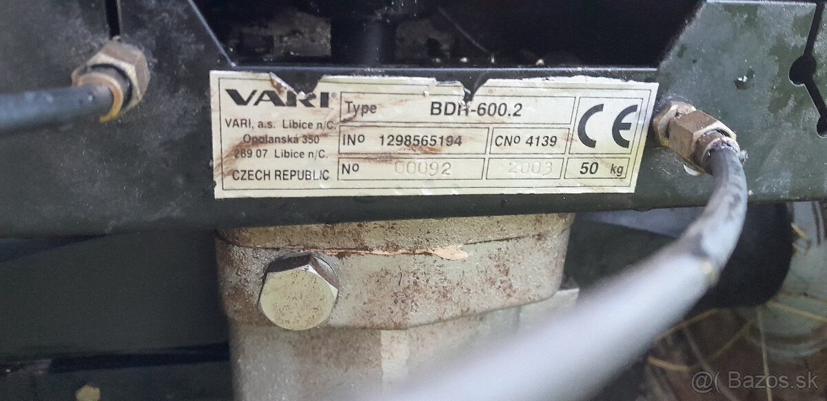 Bubnova kosačka bdr600 - 2