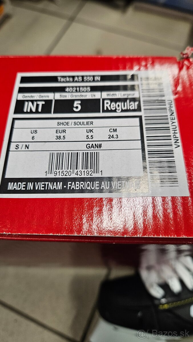 Korčule CCM 38,5 nové - 2