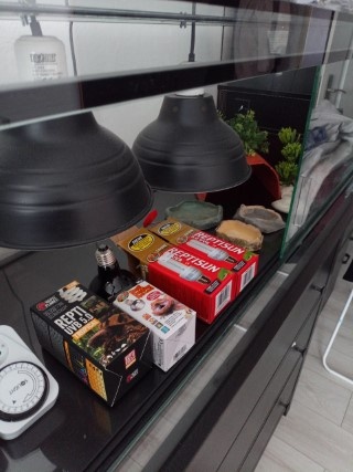 Terárium 100x45x40 s príslušenstvom - 2