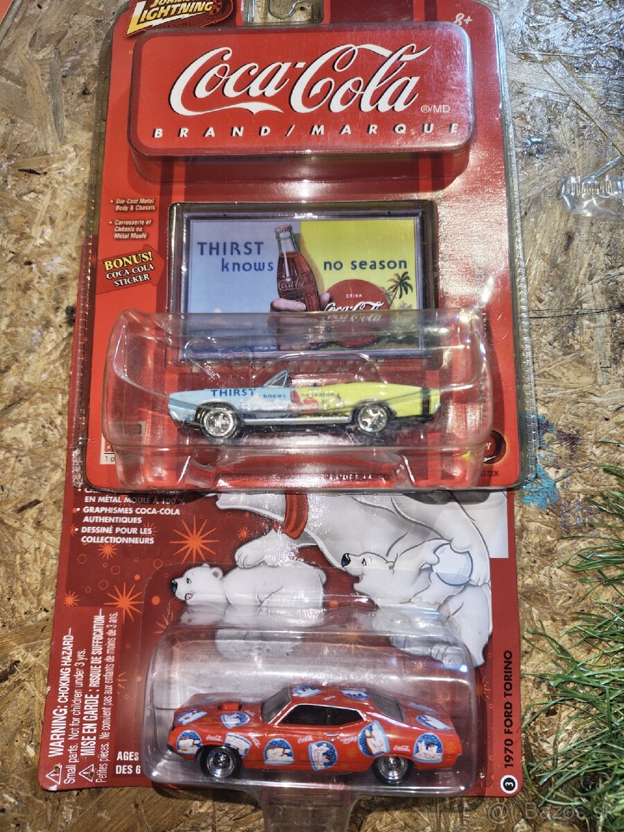Coca cola model Matchbox,Johnny Lightning - 2