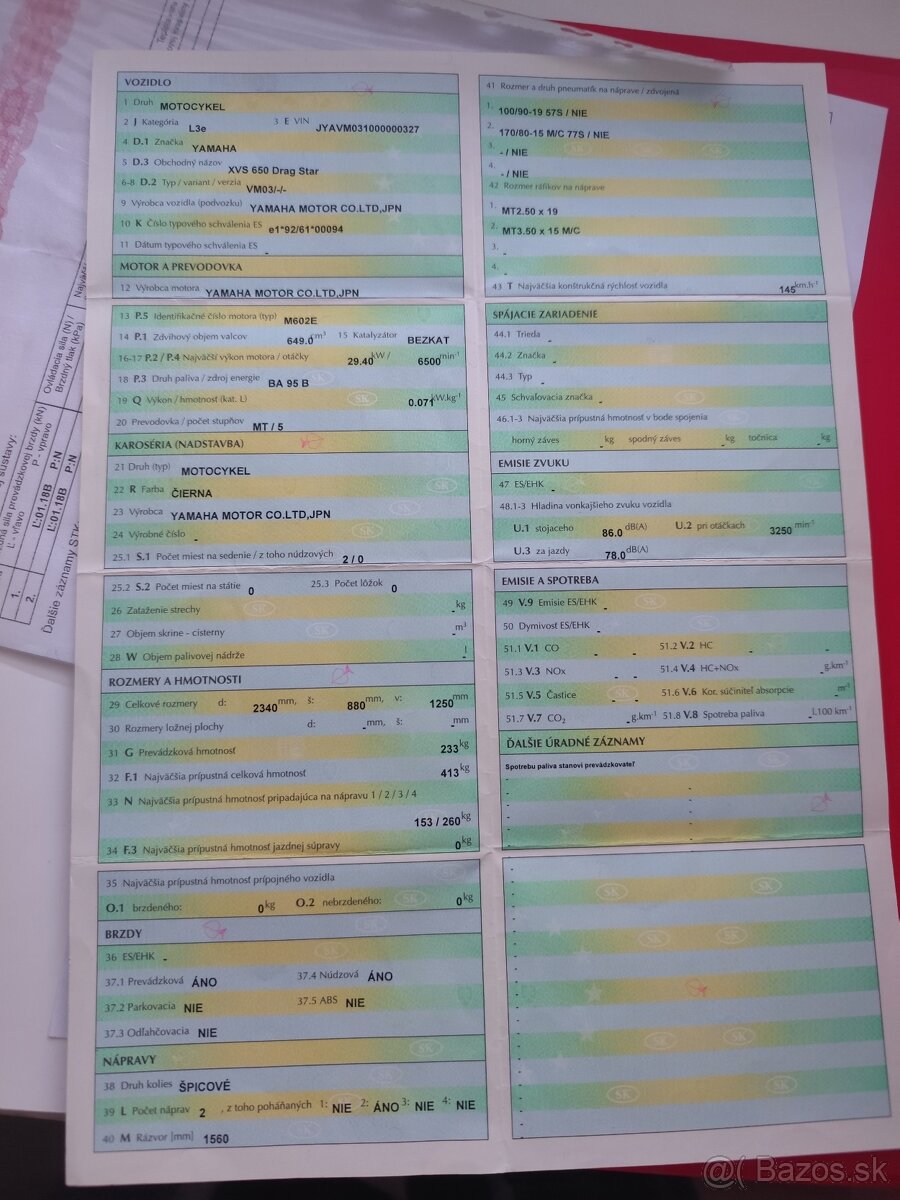 Yamaha dragstar xvs 650 - 2
