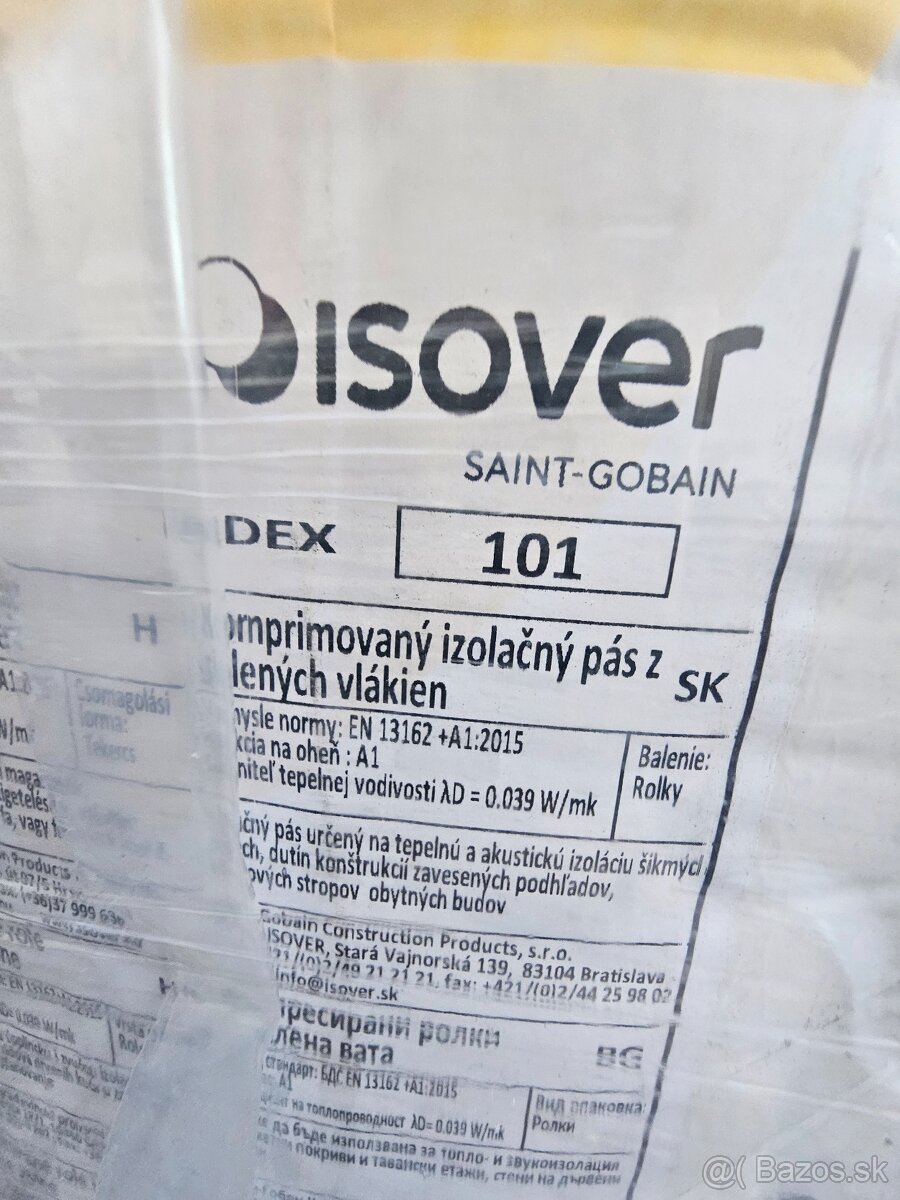 Isover DOMO λ 0,039 200mm - 2