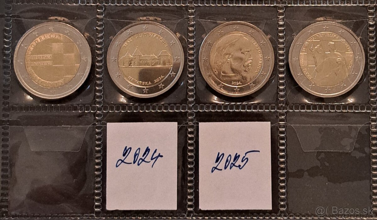 Predaj zbierky 2€ mincí - 1.časť - 2