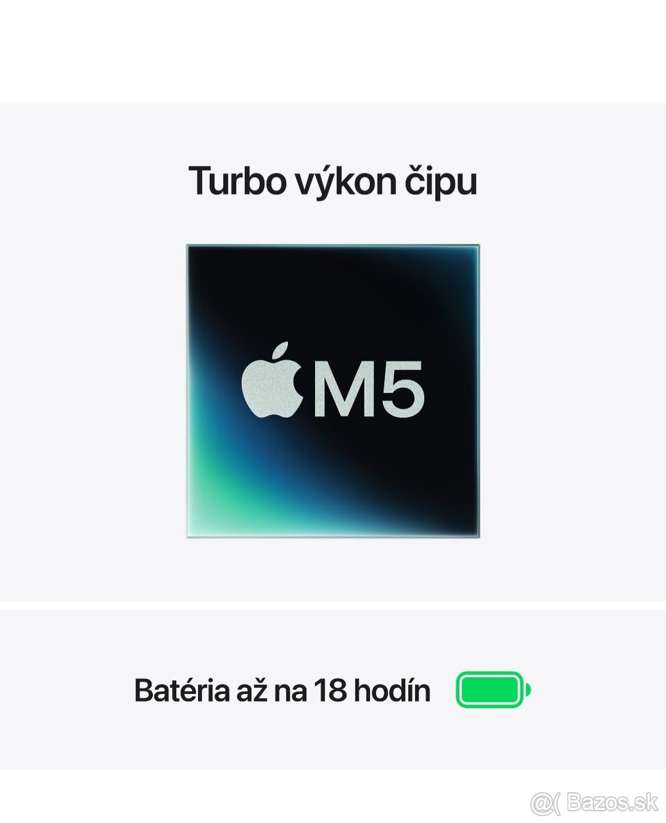 Predám nový Apple MacBook 13 16/512 GB - 2