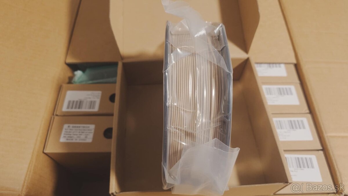 Wood PLA filament – viac odtieňov a značiek, od 12 € - 2