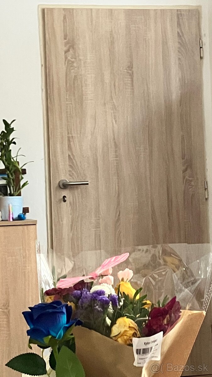 Interiérové dvere 80P plné (Dub Sonoma) - 2